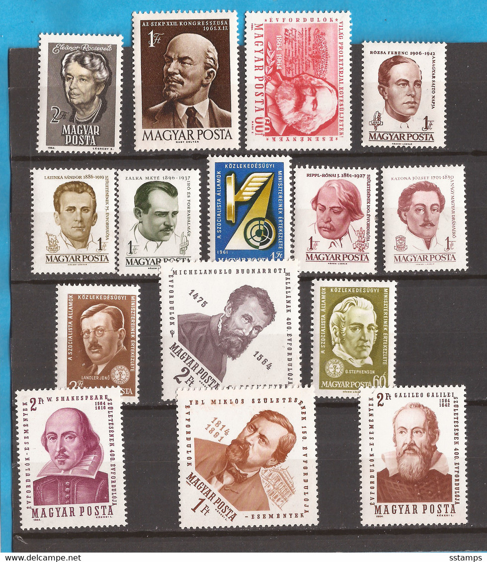 13  AUSVERKAUF UNGARN UNGHERIA PERSONEN  KARL MARX JETZ KAUFEN  BRIEFMARKEN  FUER SAMMLUNG-GUTE QUALITAET  MNH - Karl Marx