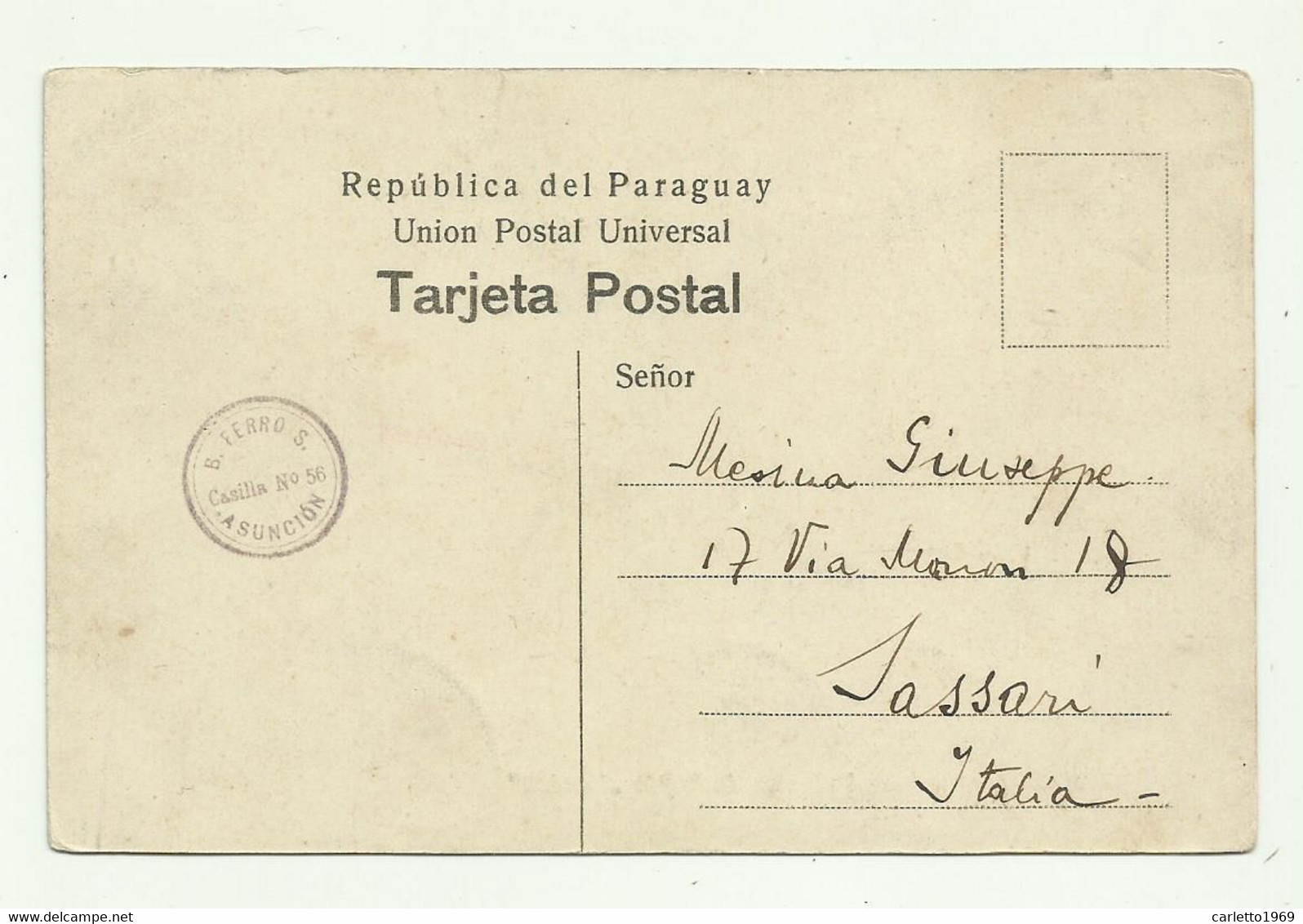 PARAGUAY - PANUELOS DE TEJIDO " NANDUTI " VIAGGIATA FP - Paraguay