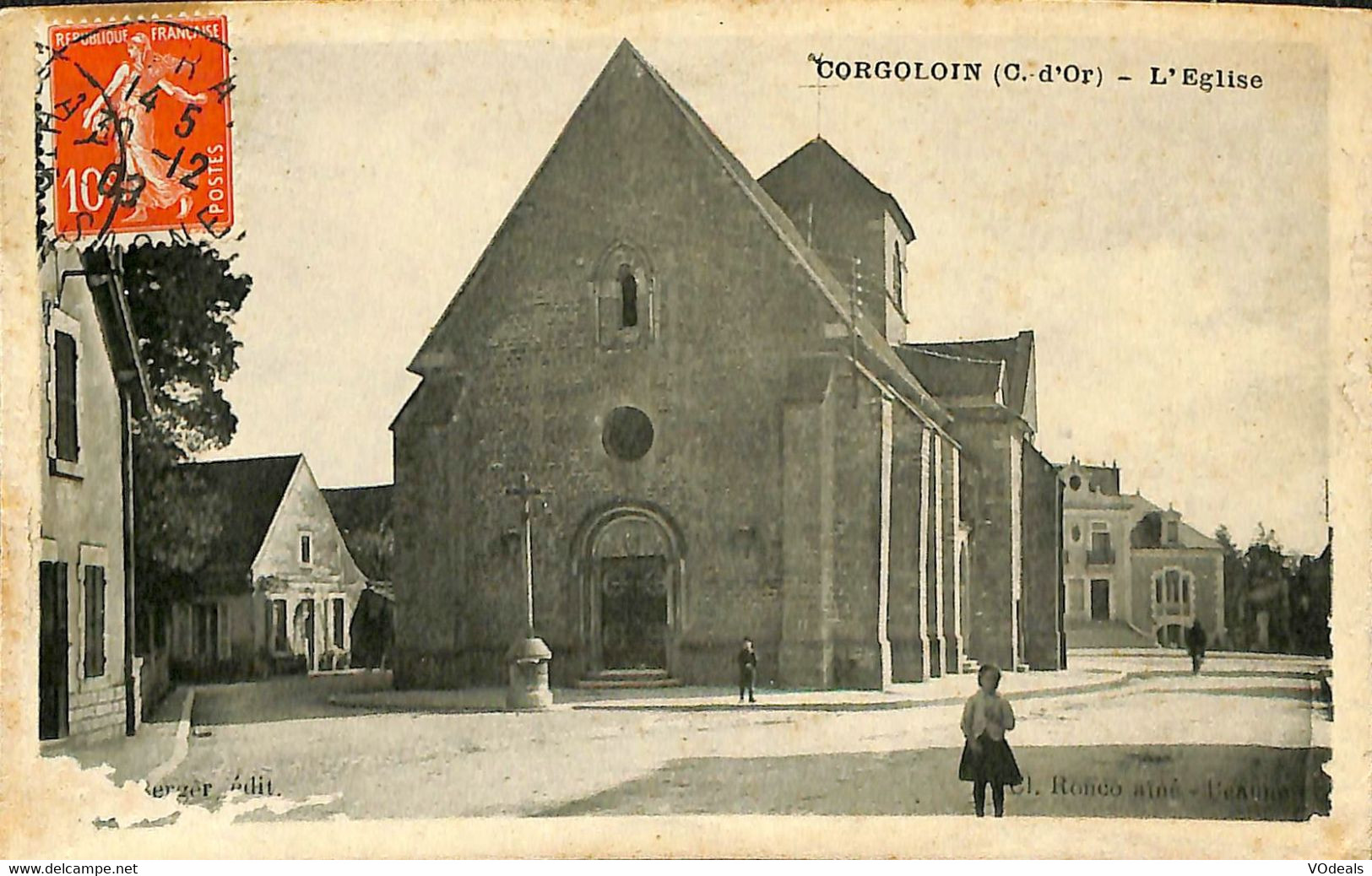 032 511 - CPA - France - Eglise - Lot De 5 Cartes Différentes - Kirchen U. Kathedralen