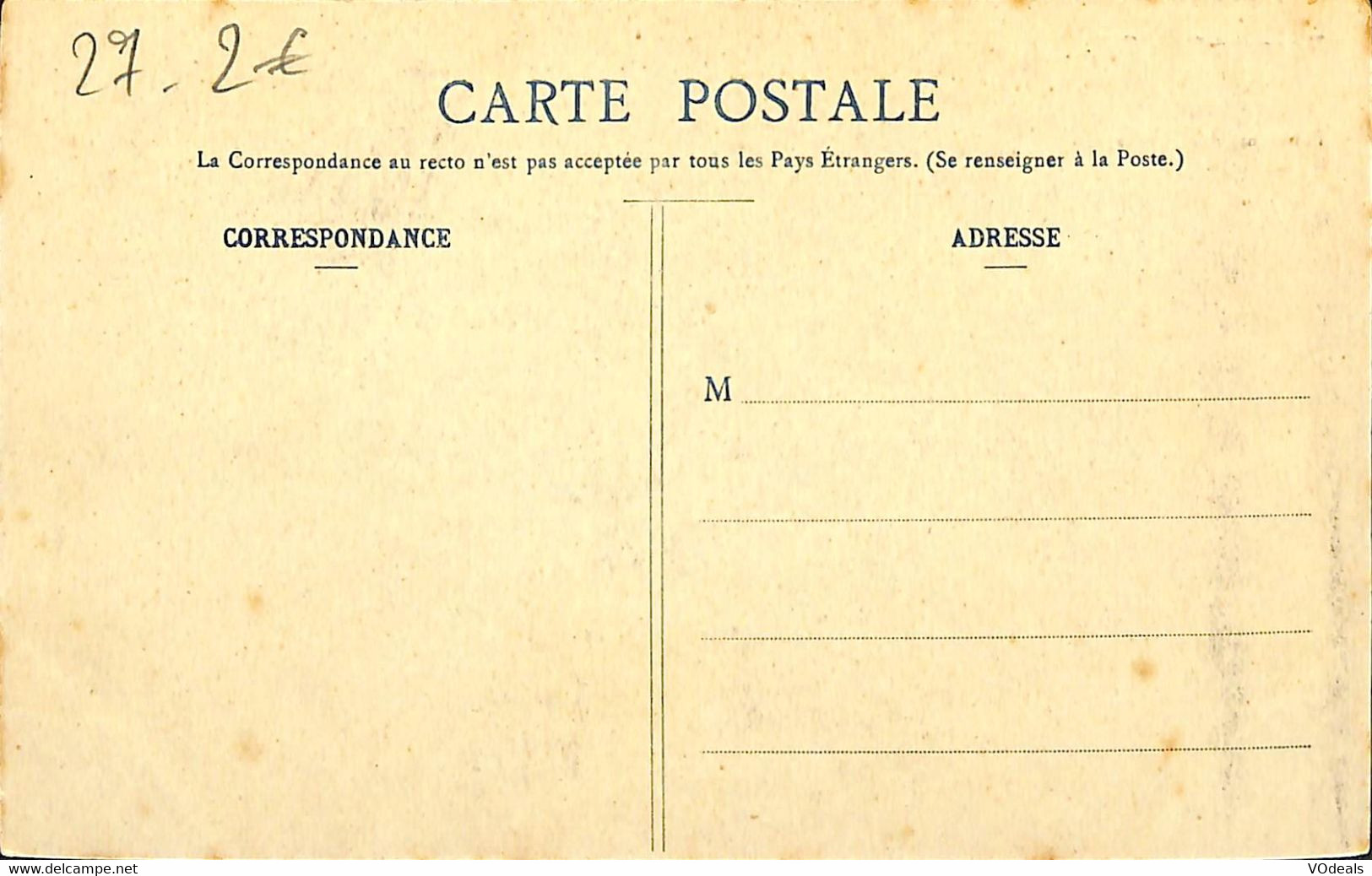 032 517 - CPA - France - Eglise - lot de 5 cartes différentes