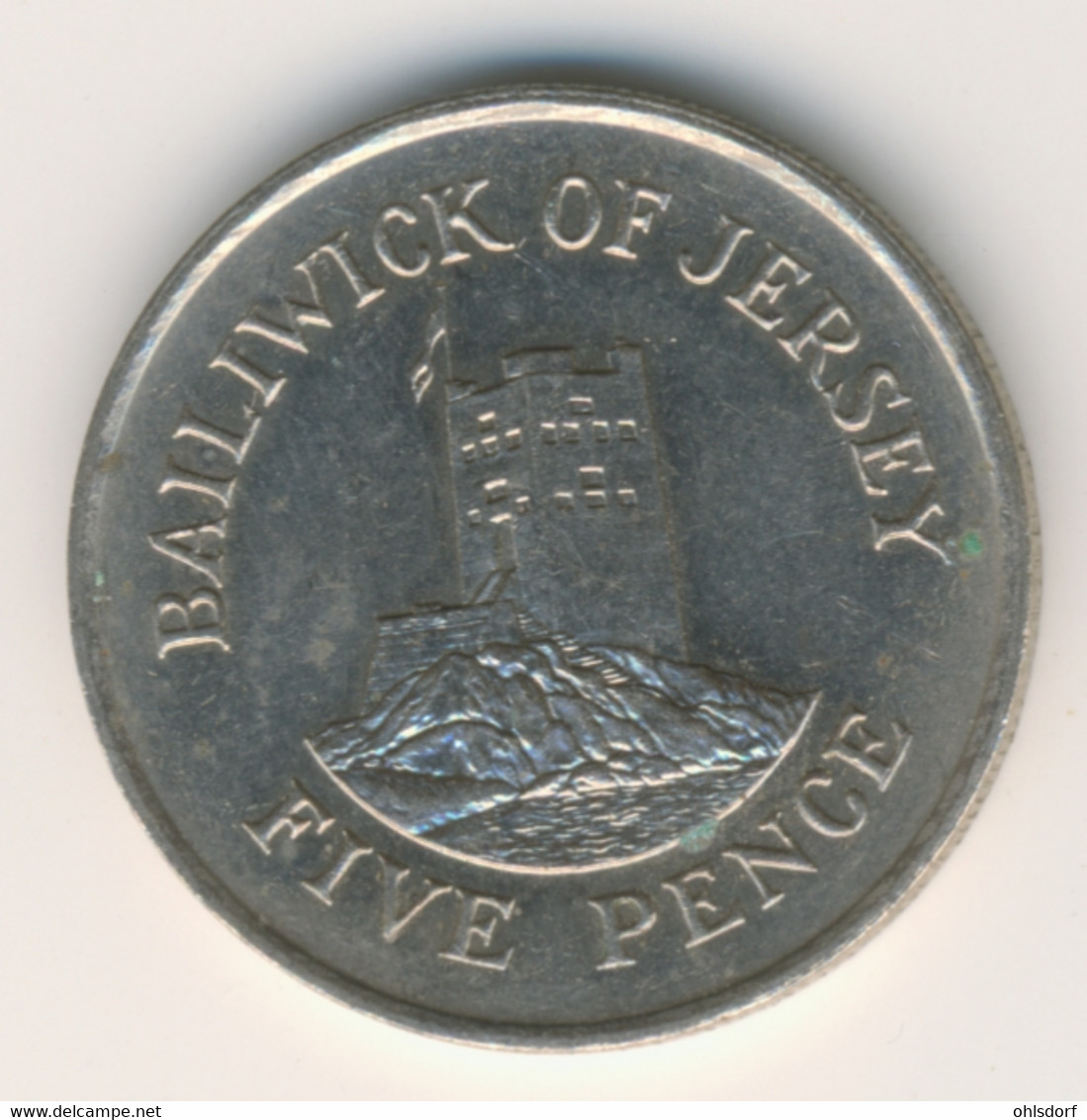 JERSEY 1986: 5 Pence, KM 56.1 - Jersey