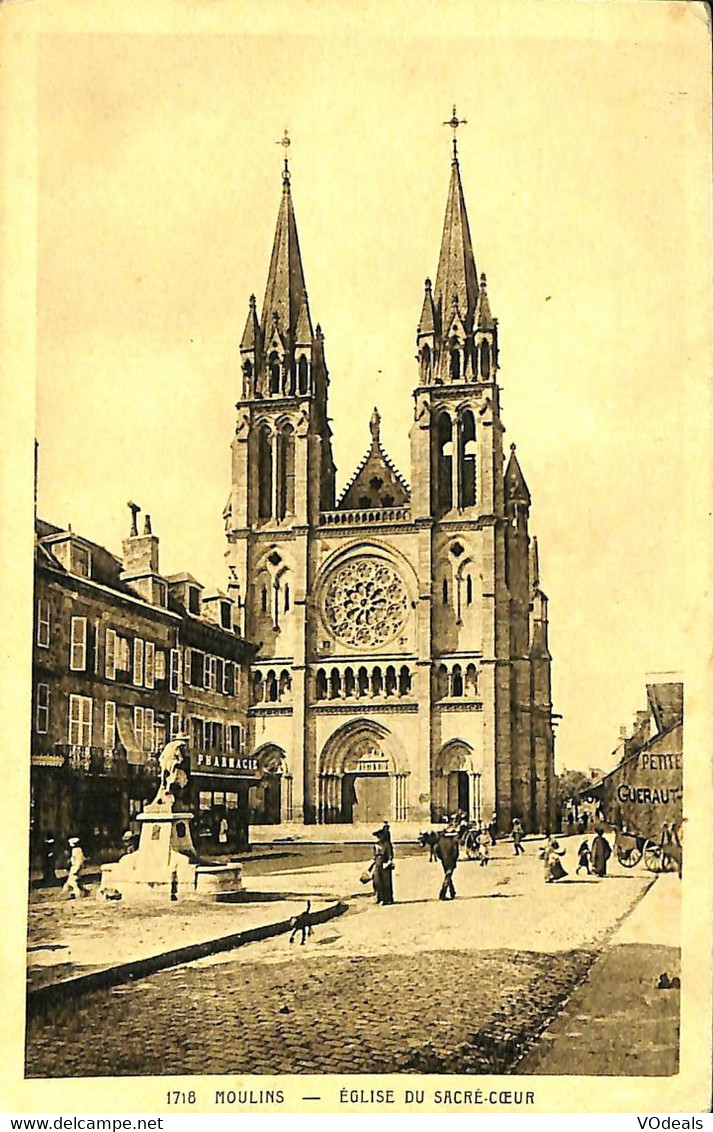 032 524 - CPA - France - Eglise - Lot De 5 Cartes Différentes - Churches & Cathedrals