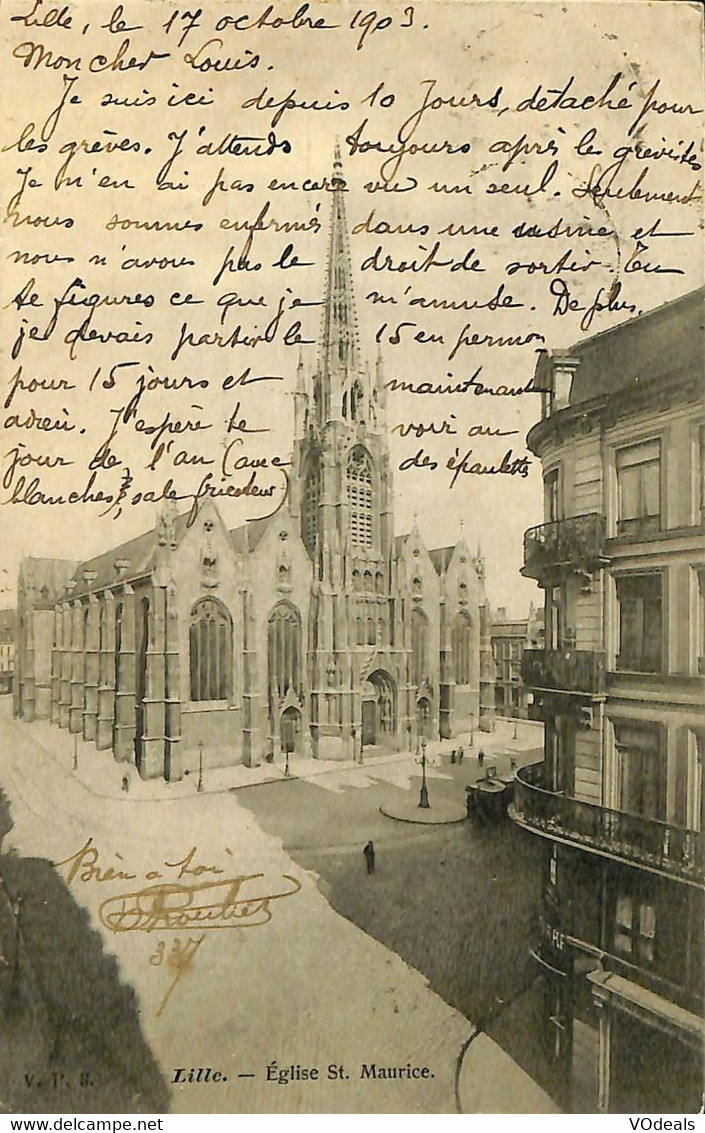 032 526 - CPA - France - Eglise - Lot De 5 Cartes Différentes - Chiese E Cattedrali