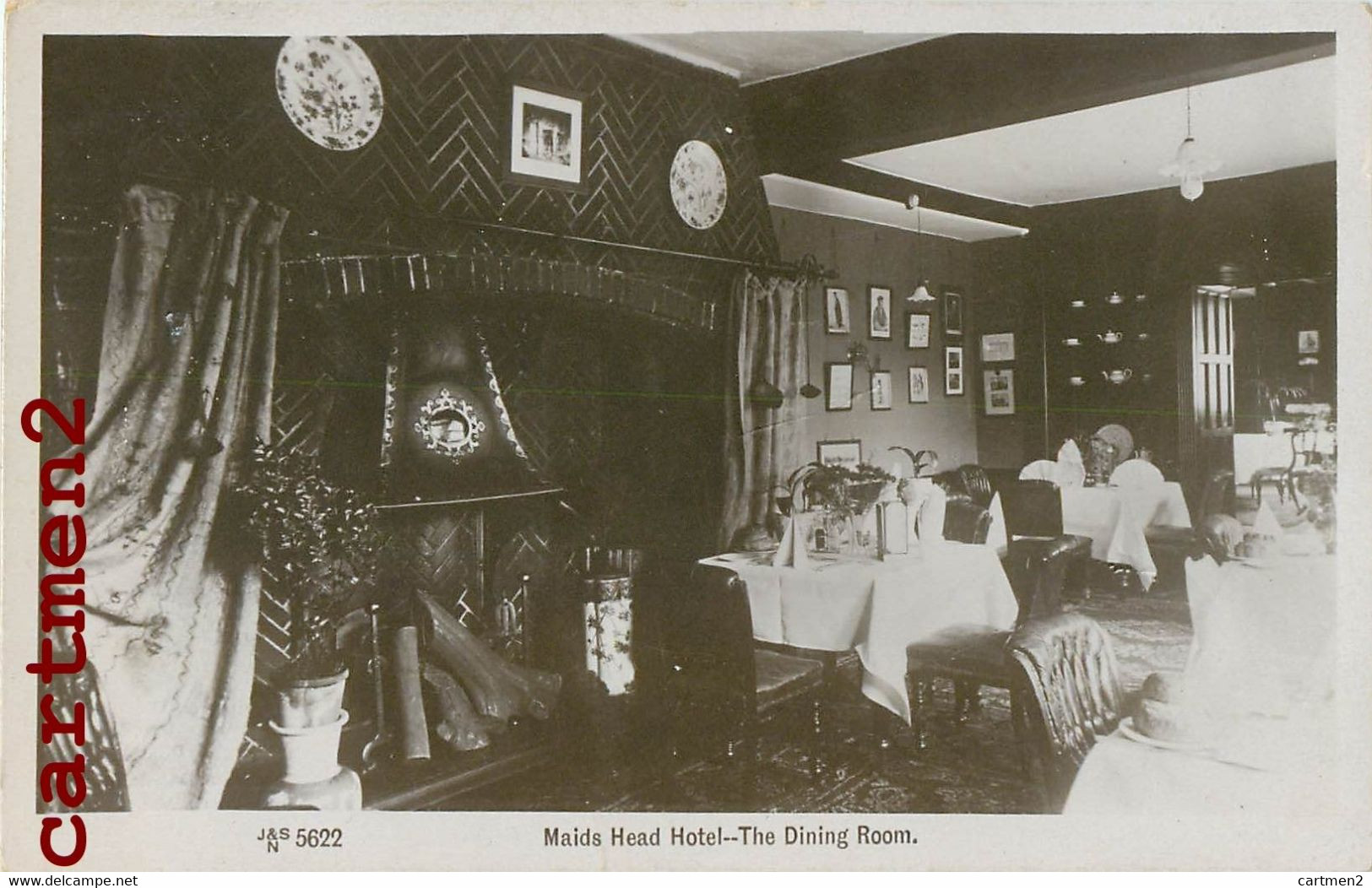 NORWICH MAIDS HEAD HOTEL DINING ROOM ENGLAND NORFOLK - Norwich