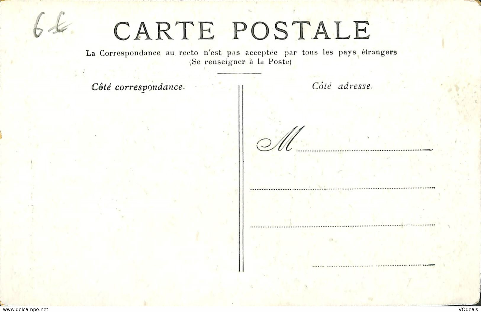 032 531 - CPA - France - Eglise - lot de 5 cartes différentes