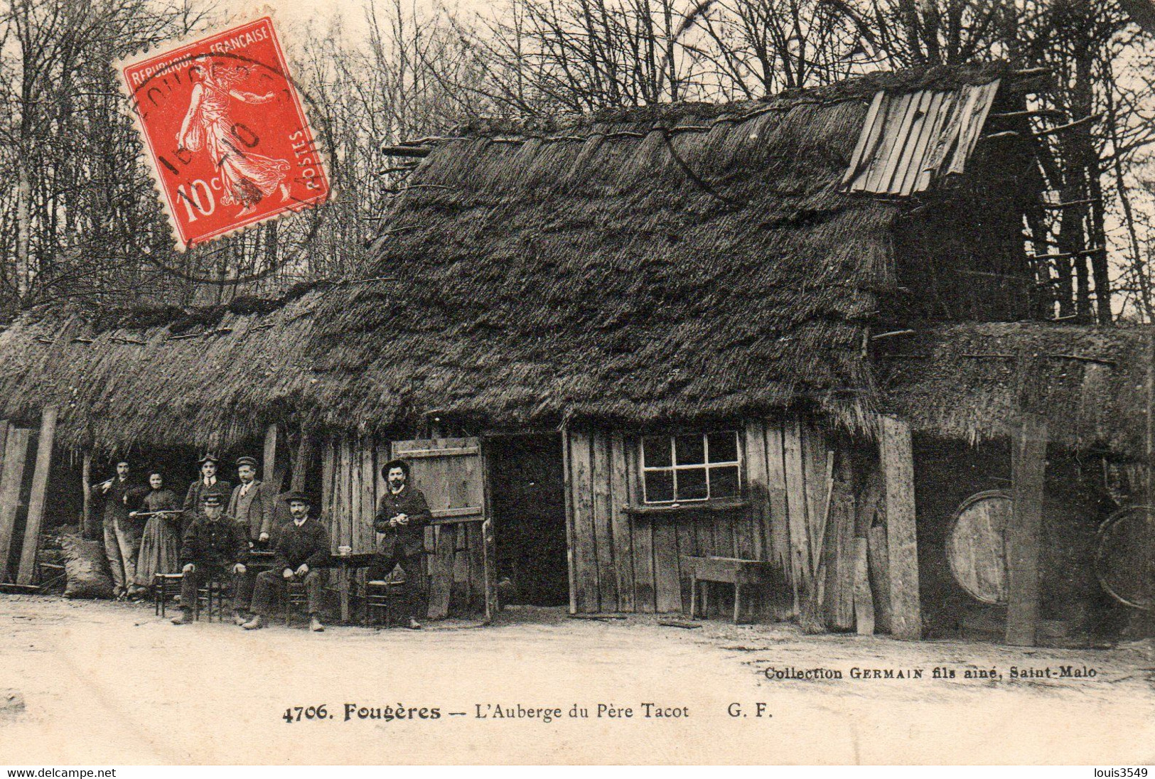 Fougères - L' Auberge  Du  Père - Tacot - G. F. - Fougeres