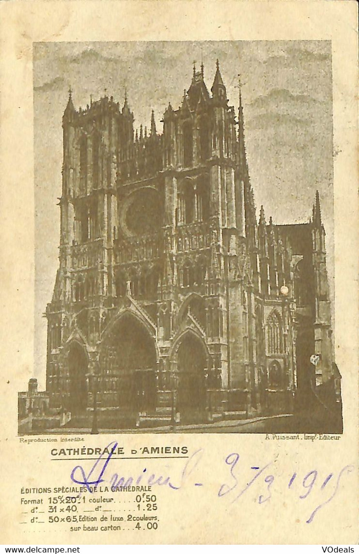 032 535 - CPA - France - Eglise - Lot De 5 Cartes Différentes - Chiese E Cattedrali