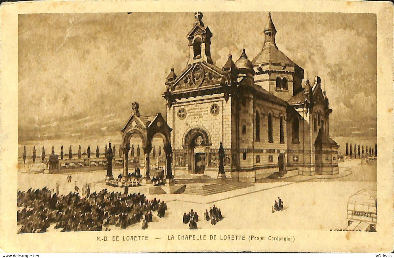 032 538 - CPA - France - Eglise - Lot De 5 Cartes Différentes - Chiese E Cattedrali