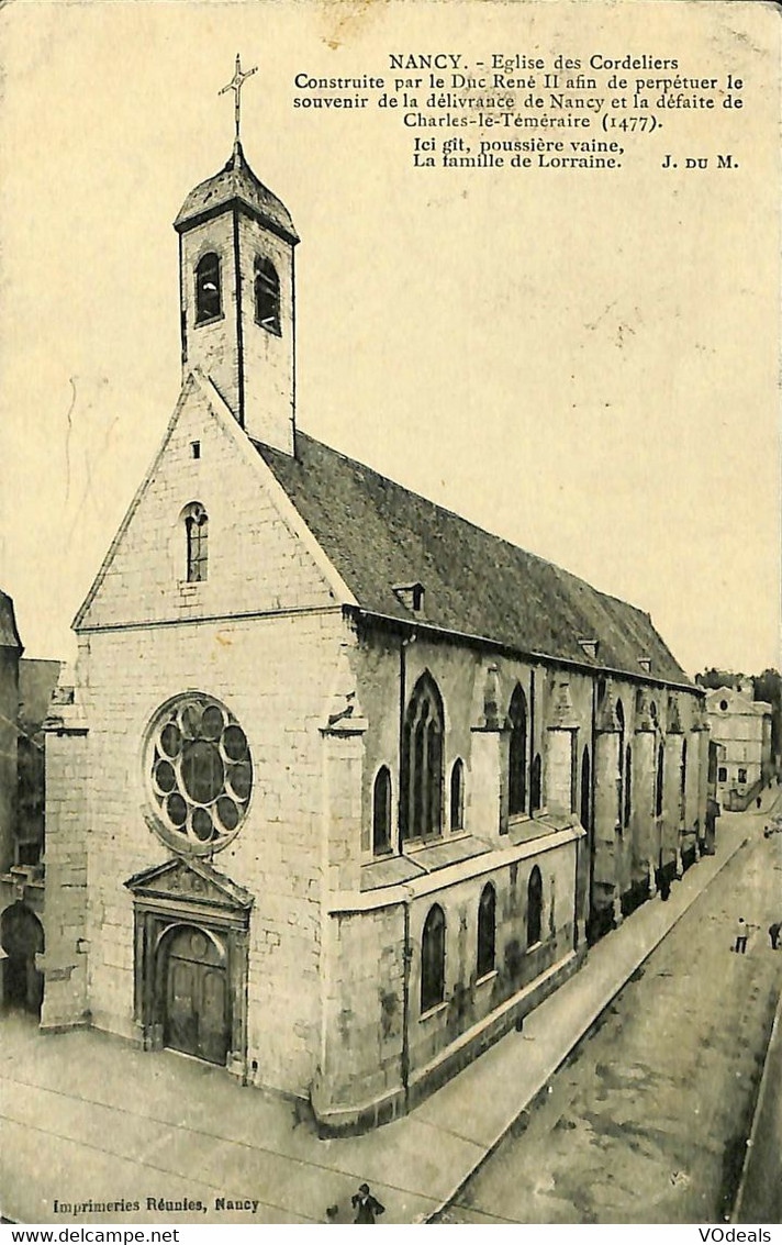032 538 - CPA - France - Eglise - Lot De 5 Cartes Différentes - Churches & Cathedrals
