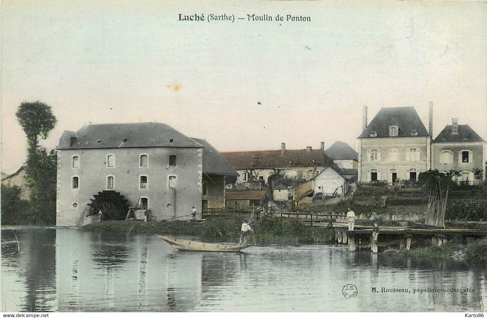 Luché * Moulin De Ponton * Minoterie - Luche Pringe