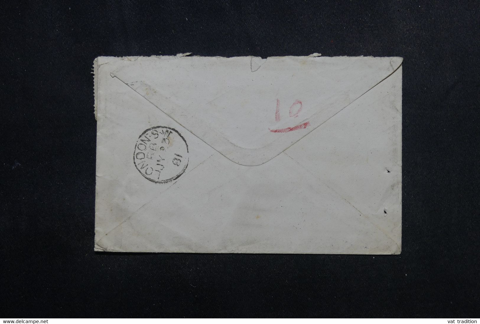 BELGIQUE - Enveloppe De Bruges Pour Londres En 1881 - L 73240 - 1893-1900 Thin Beard