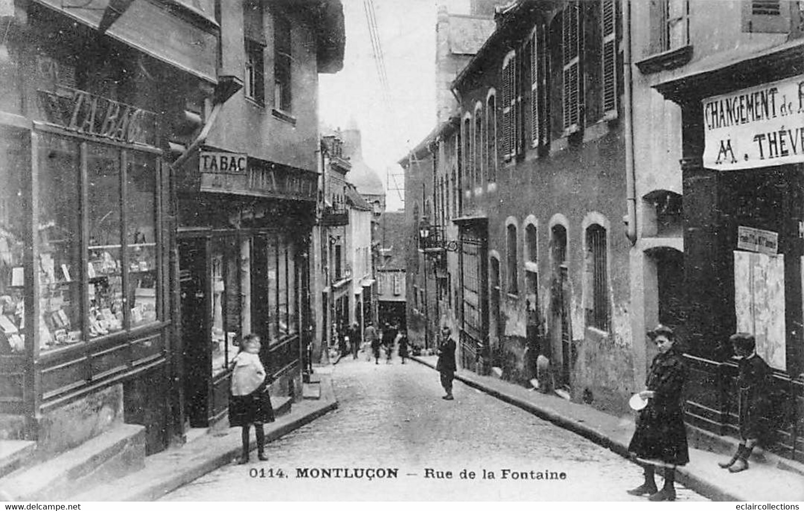 Montluçon           03          Rue De La Fontaine. Commerces        (voir Scan) - Montlucon