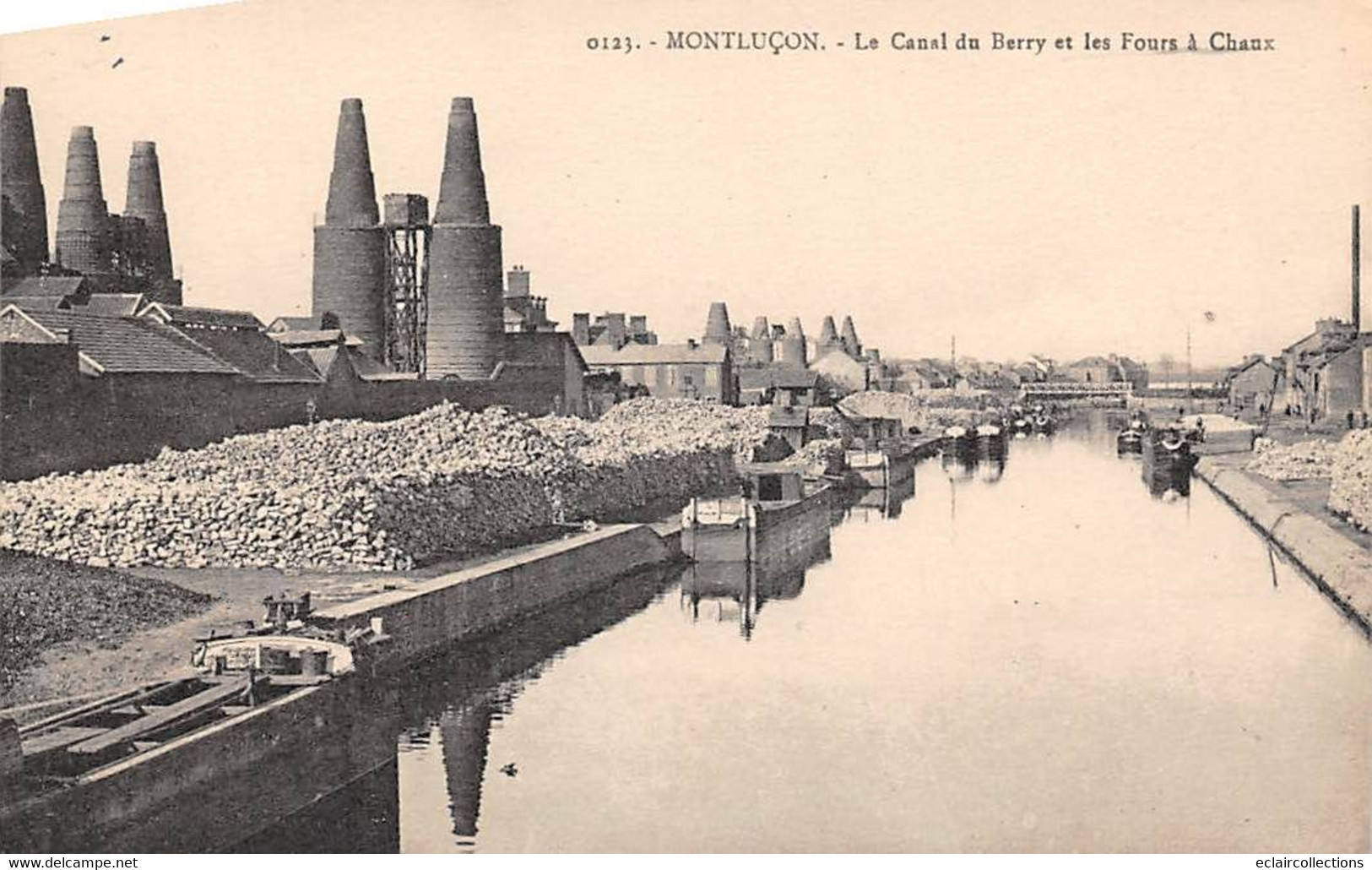 Montluçon           03         Canal Du Berry Et Fours A Chaux         (voir Scan) - Montlucon