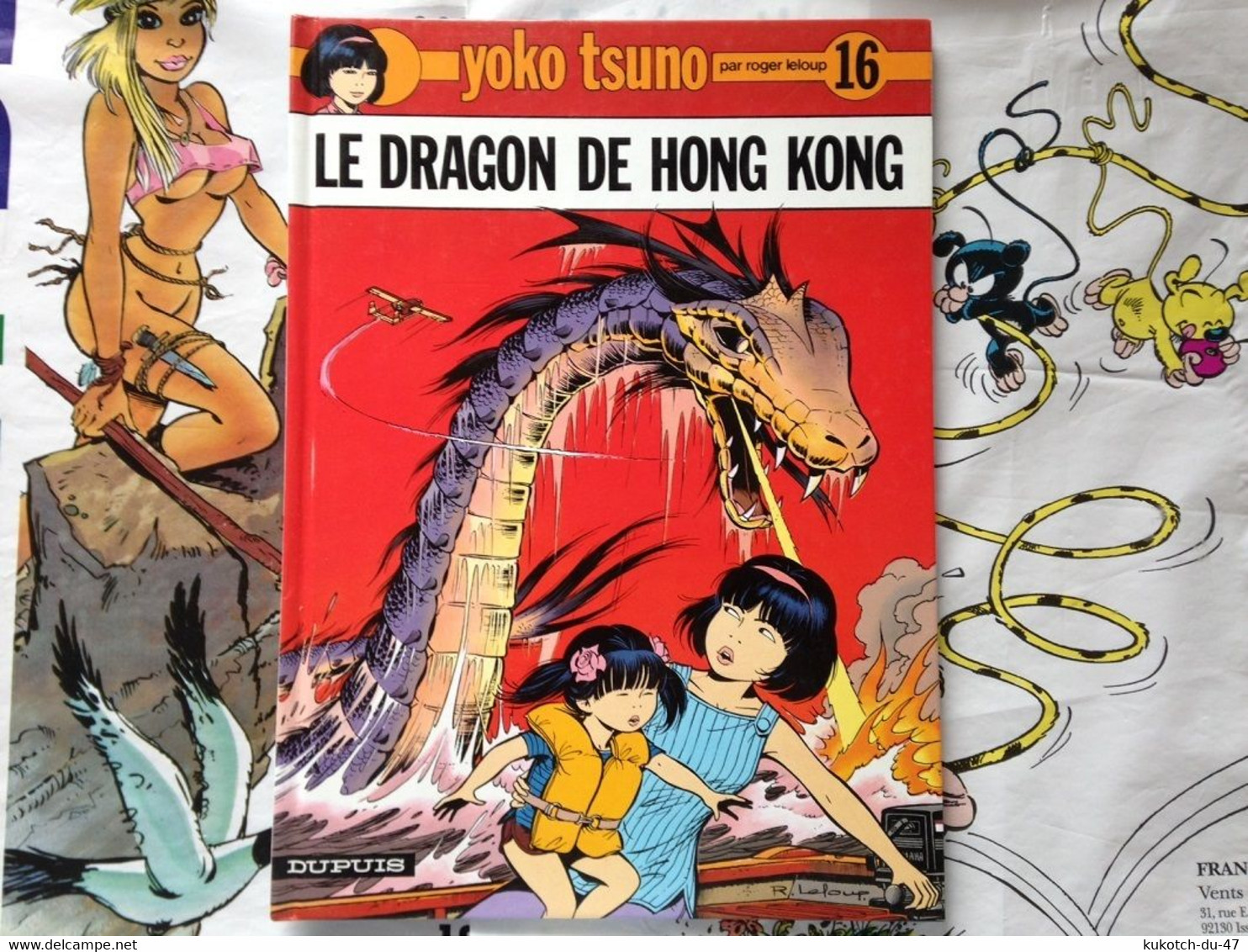 BD Yoko Tsuno - Le Dragon De Hong-Kong - Tome 16 (1994) - Yoko Tsuno