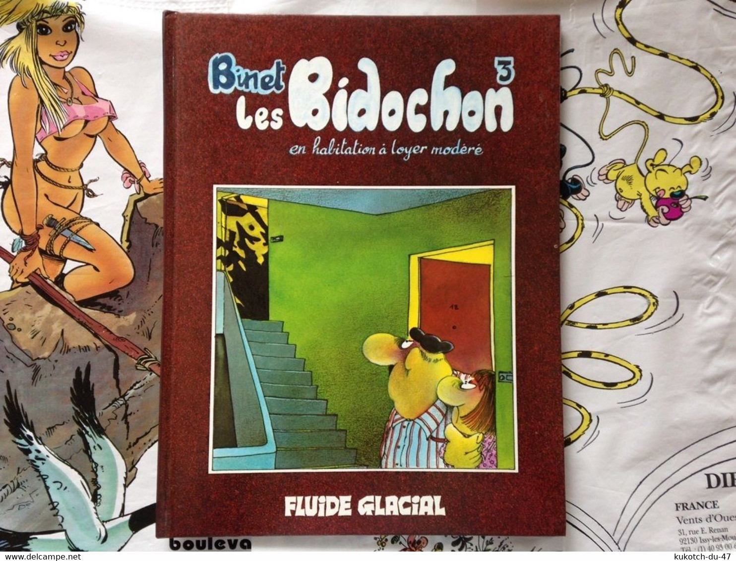 BD Les Bidochon - Tome 3 - Binet (1992) - Bidochon, Les