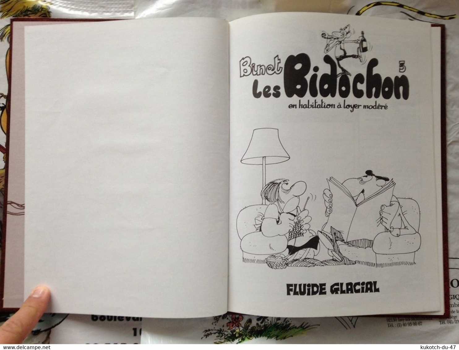 BD Les Bidochon - Tome 3 - Binet (1992) - Bidochon, Les