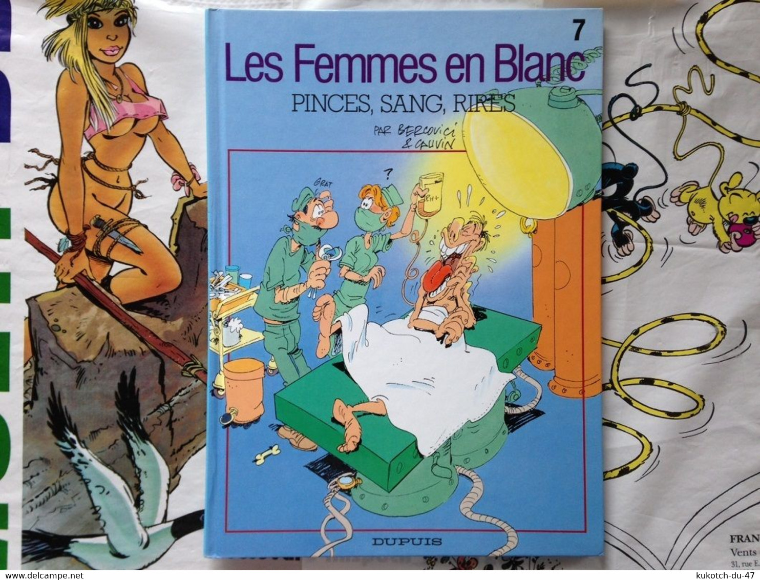 BD Les Femmes En Blanc - Pinces, Sang, Rires - Bercovici (1999) - Femmes En Blanc, Les