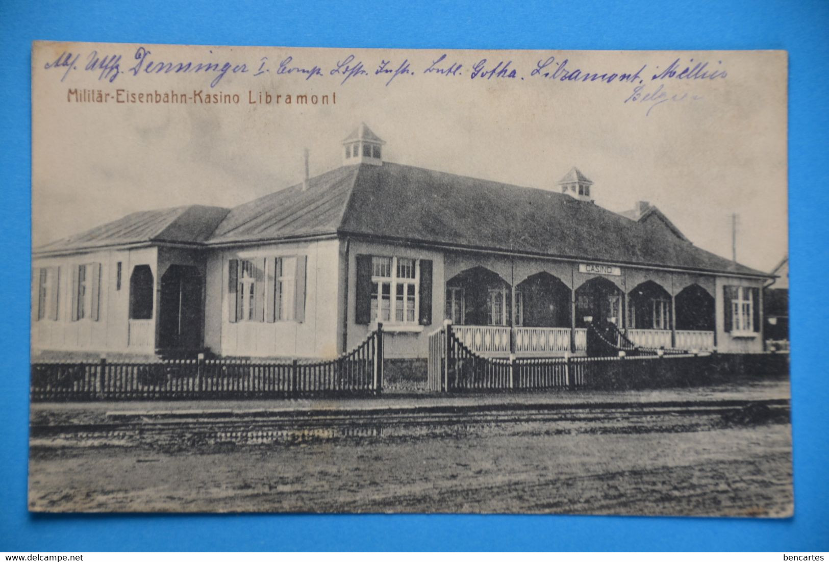 Libramont 1917: Le Casino Militaire (carte Feldpost) - Libramont-Chevigny