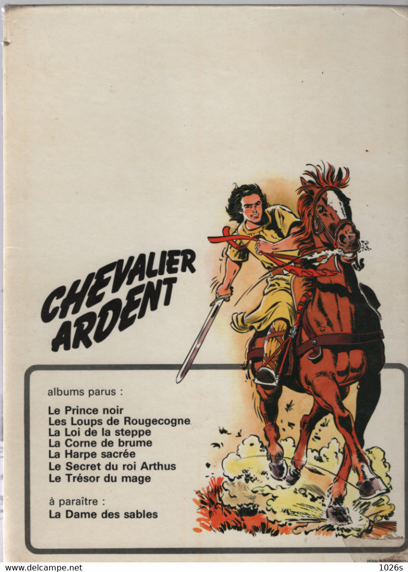 B.D.CHEVALIER ARDENT - LES LOUPS DE ROUGE-COGNE - E.O.1970 - Chevalier Ardent