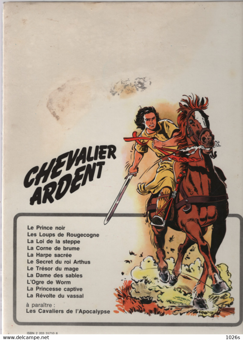 B.D.CHEVALIER ARDENT - LA PRINCESSE CAPTIVE - - Chevalier Ardent