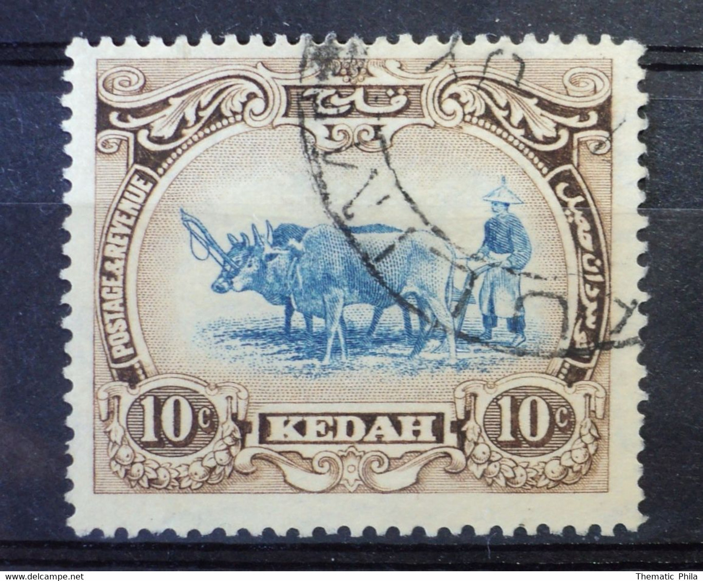 Kiautschou 1912 Used - Yv 6  Laboreur Ox - Kedah