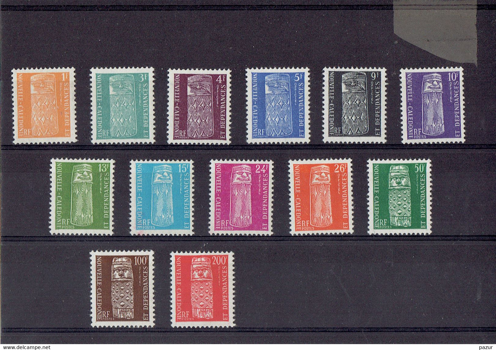 TP NOUVELLE CALEDONIE - SERVICE N° 1/13 - X - 1959 - Dienstmarken