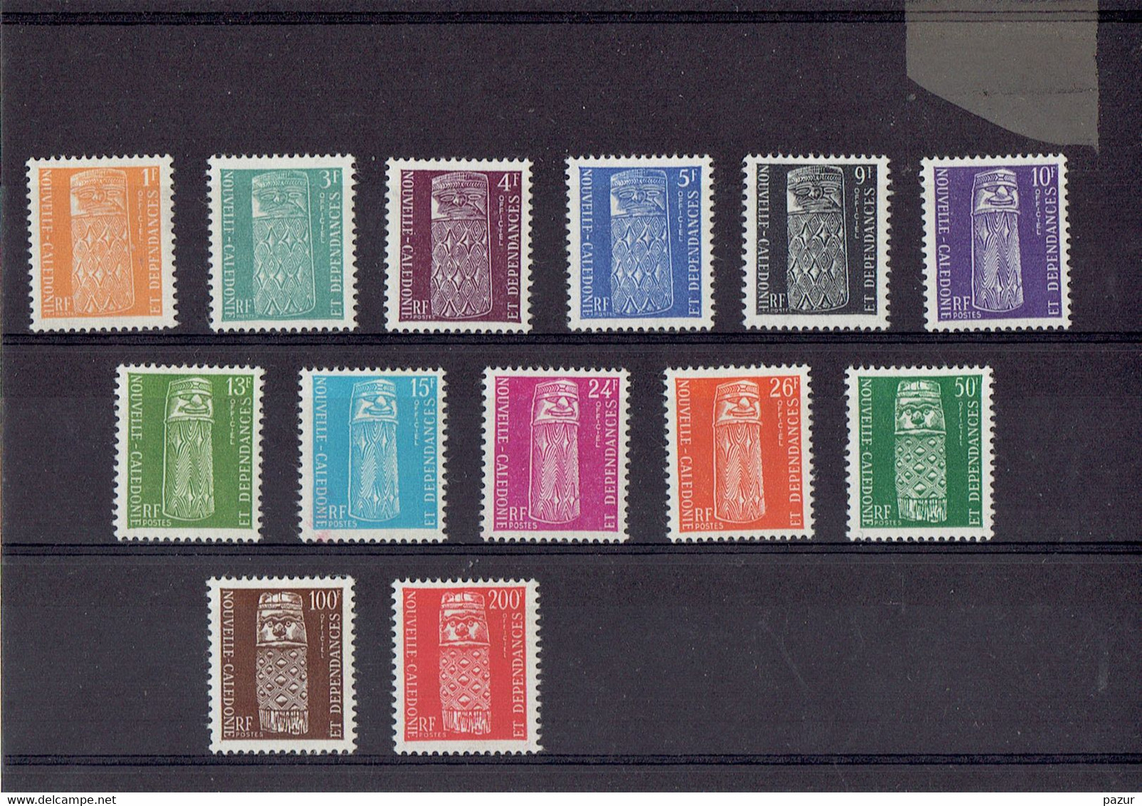 TP NOUVELLE CALEDONIE - SERVICE N° 1/13 - X - 1959 - Dienstzegels