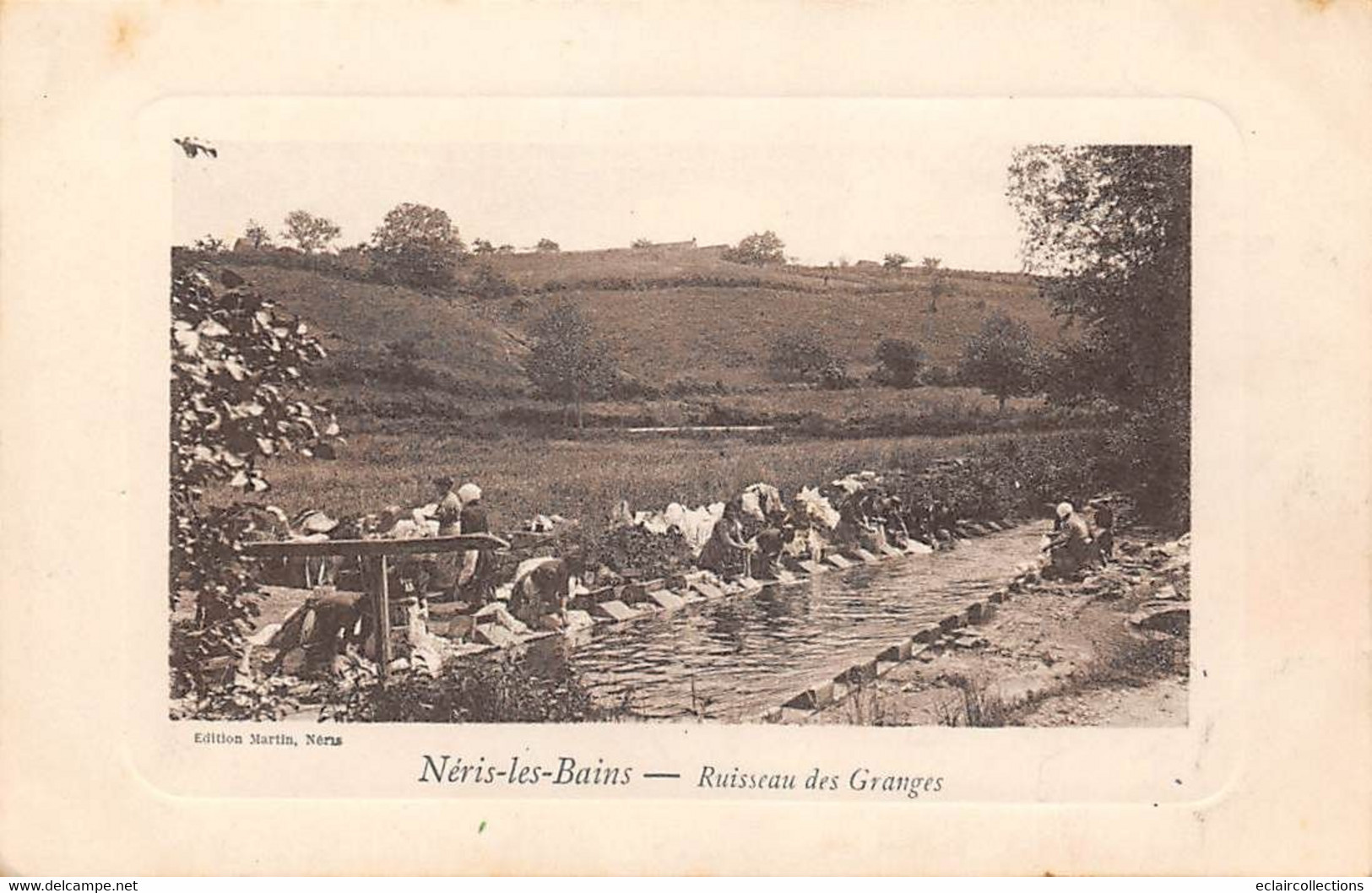 Néris Les Bains          03         Les Lavandières  Au Ruisseau Des Granges       (voir Scan) - Neris Les Bains