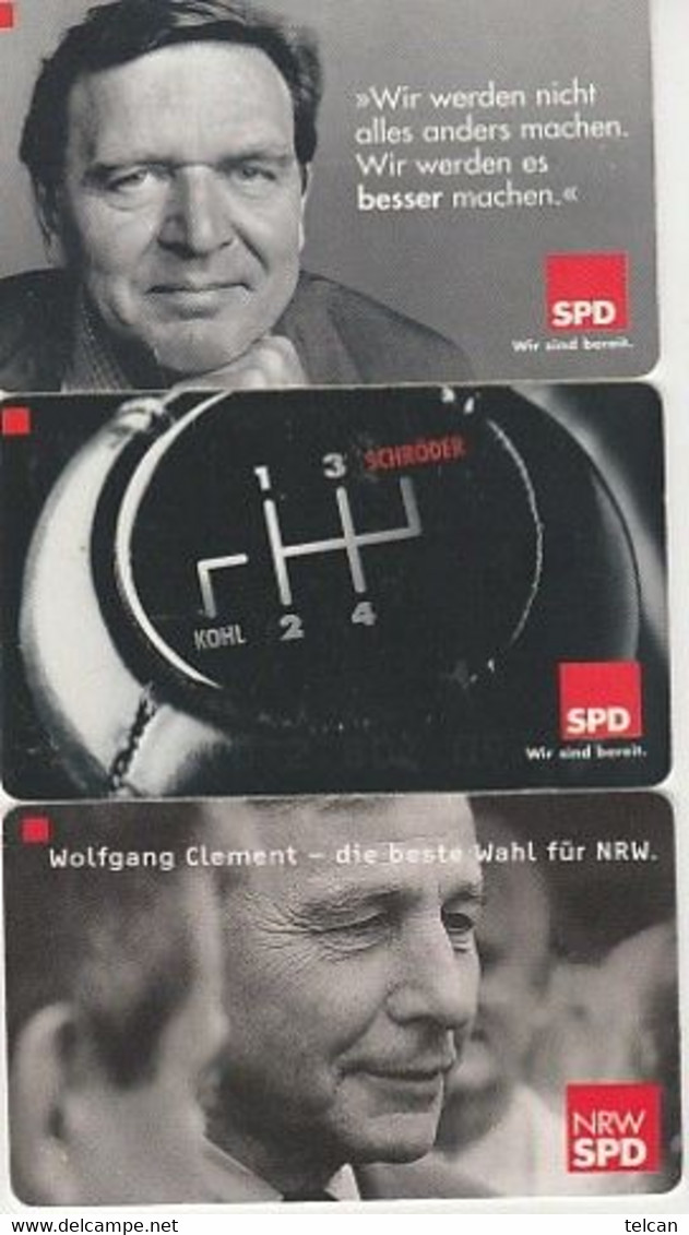 POLITIQUE SOCIALISTE ALLEMANDE 1998.2000  SPD - R-Series : Regionali