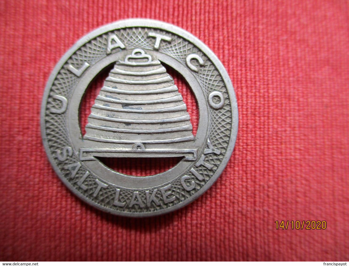 USA: Jeton / Token Salt Lake City ULATCO (good For One Fare) - Monedas/ De Necesidad