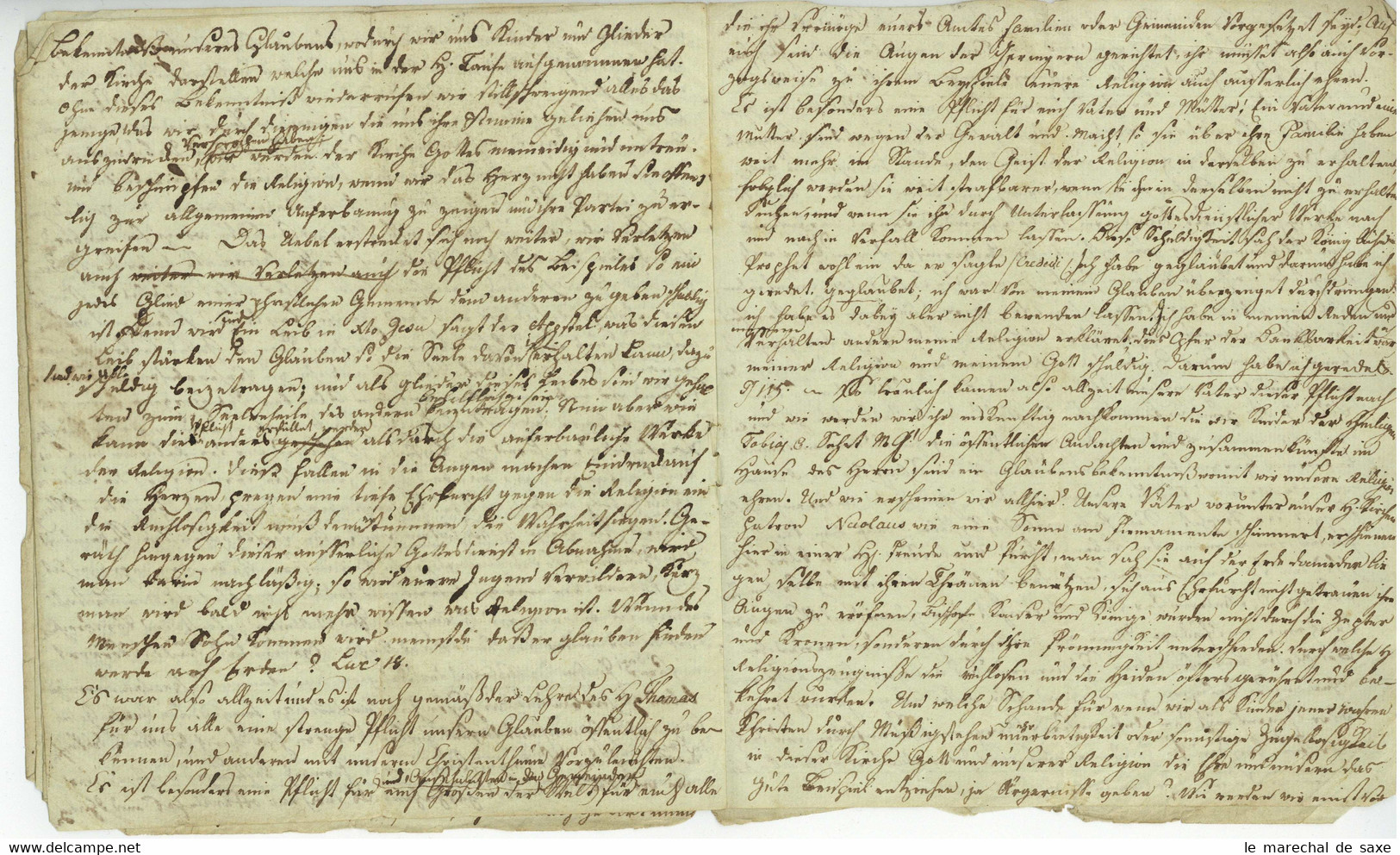 Brauweiler 3 Predigten Um 1807 Zu St. Nikolaus 26 Pp. - Manuskripte
