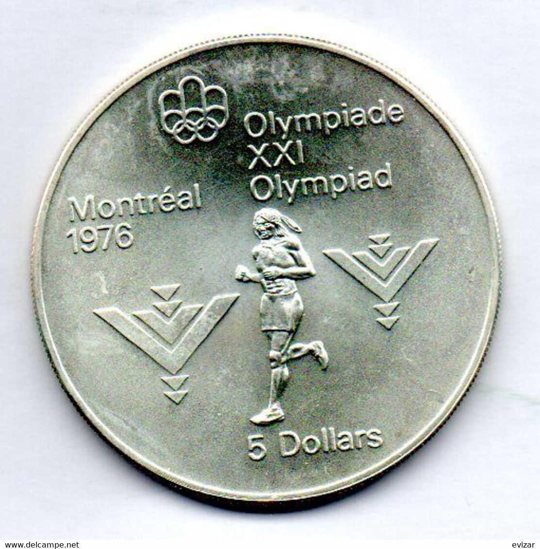 CANADA, 5 Dollars, Silver, Year 1975, KM #98 - Canada