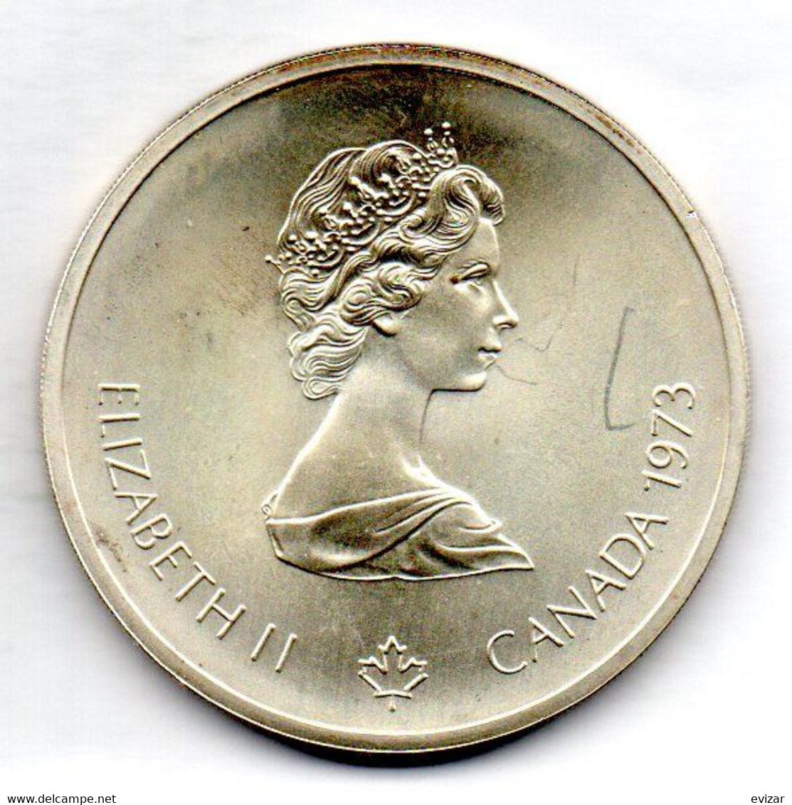 CANADA, 10 Dollars, Silver, Year 1973, KM #87 - Canada