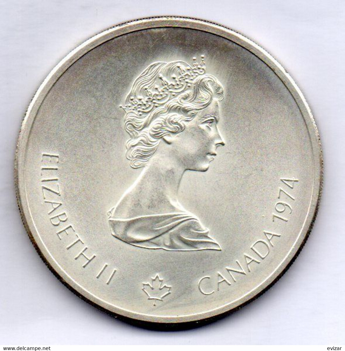 CANADA, 10 Dollars, Silver, Year 1974, KM #93 - Canada