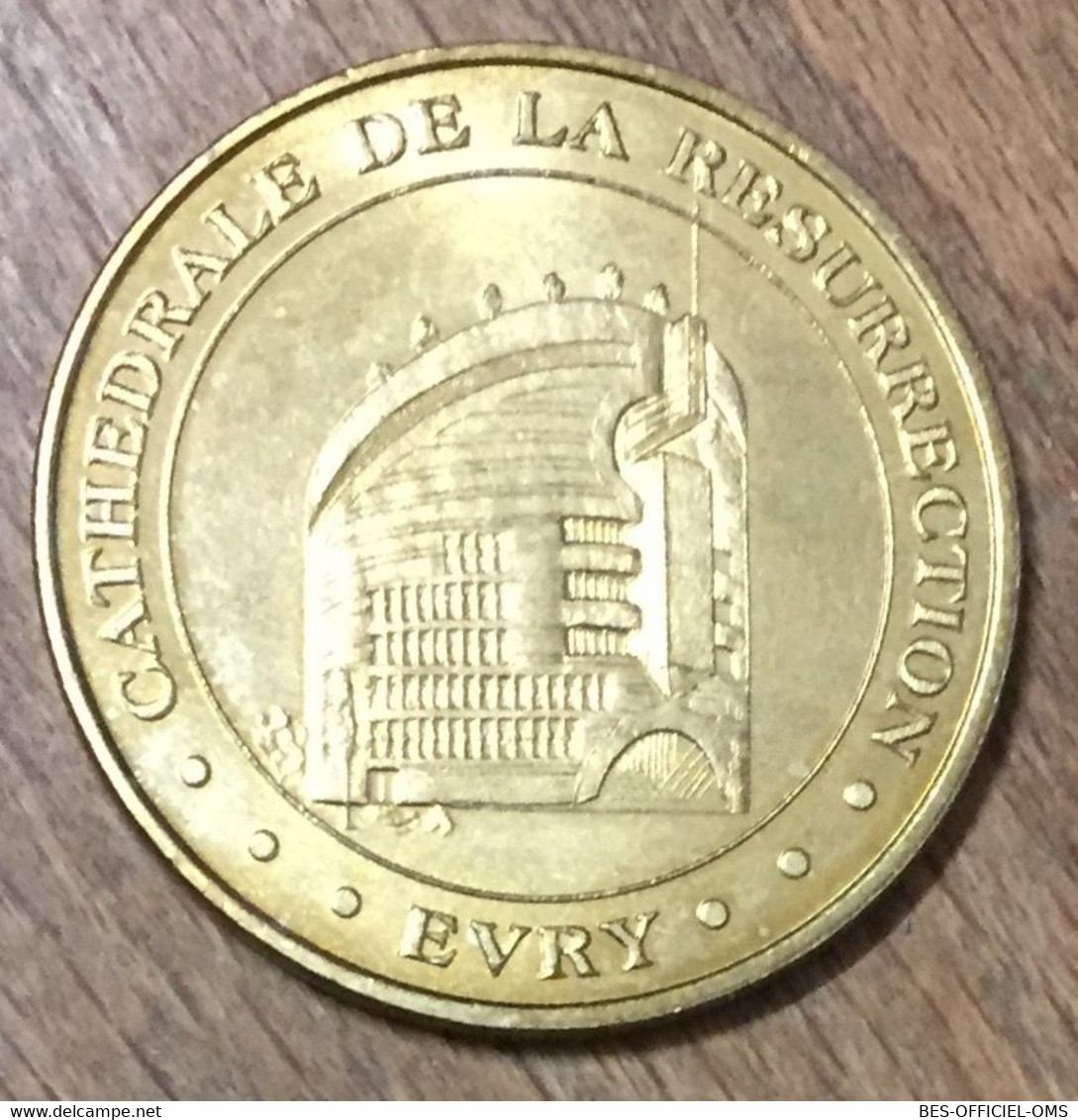 91 ÉVRY CATHÉDRALE DE LA RÉSURRECTION MDP 2011 MÉDAILLE SOUVENIR MONNAIE DE PARIS JETON TOURISTIQUE MEDALS TOKENS COINS - 2011