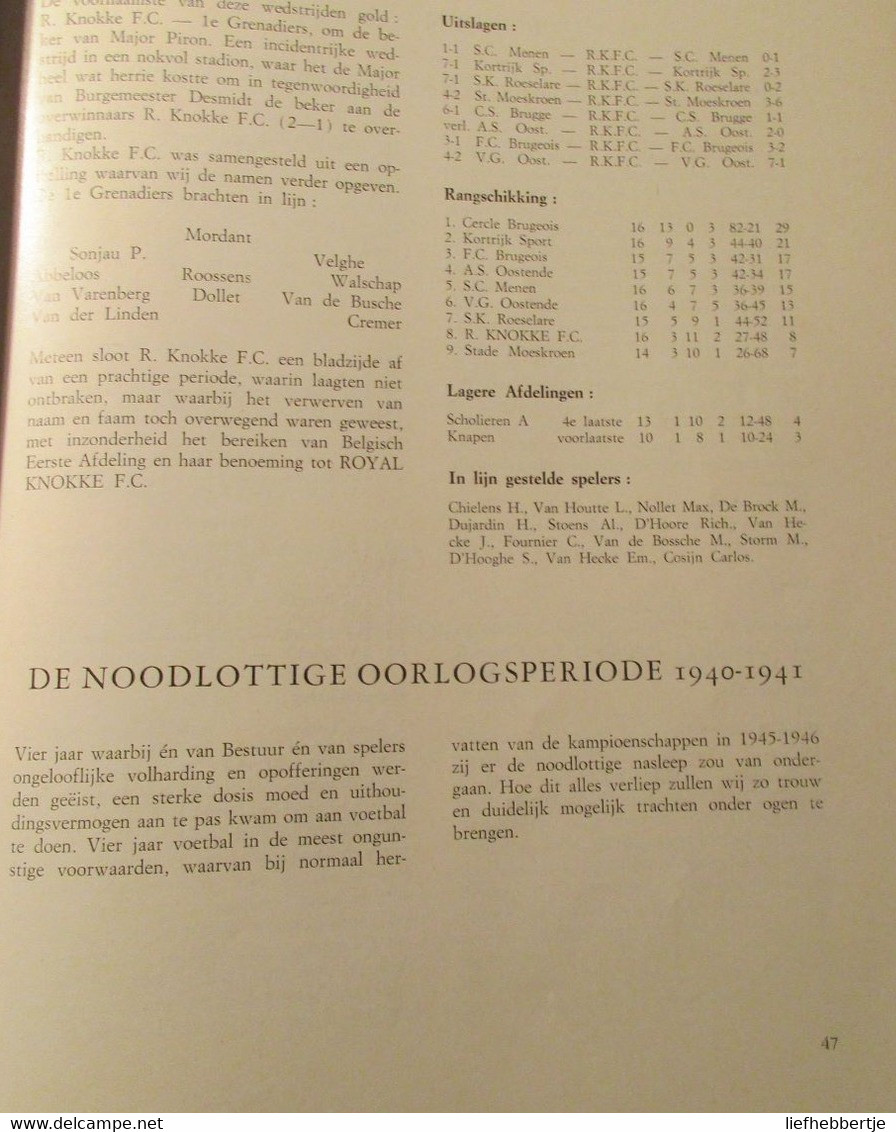 Royal Knokke Football Club  -  door H. Lievens
