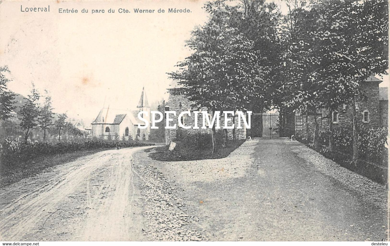 Entrée Du Parc Du Cte. Werner De Mérode - Loverval - Gerpinnes