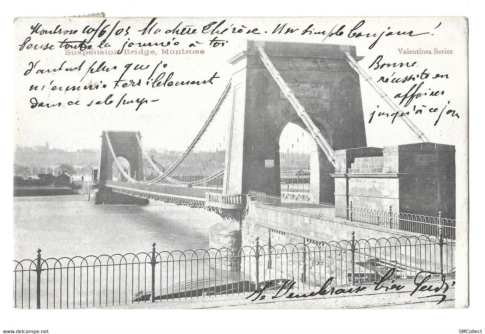 Montrose, Suspension Bridge (6562) - Angus