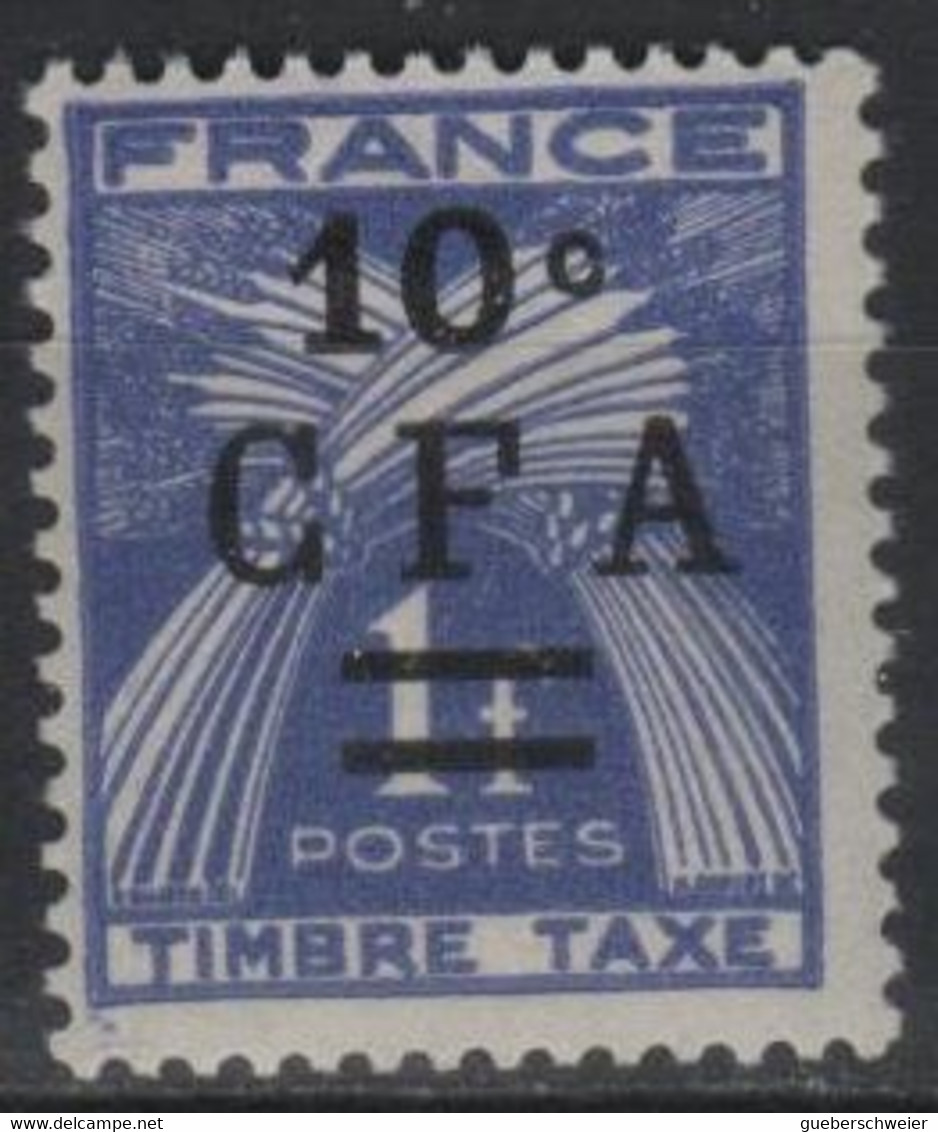 CFA 21 - REUNION Taxe N° 36 Neuf** - Postage Due