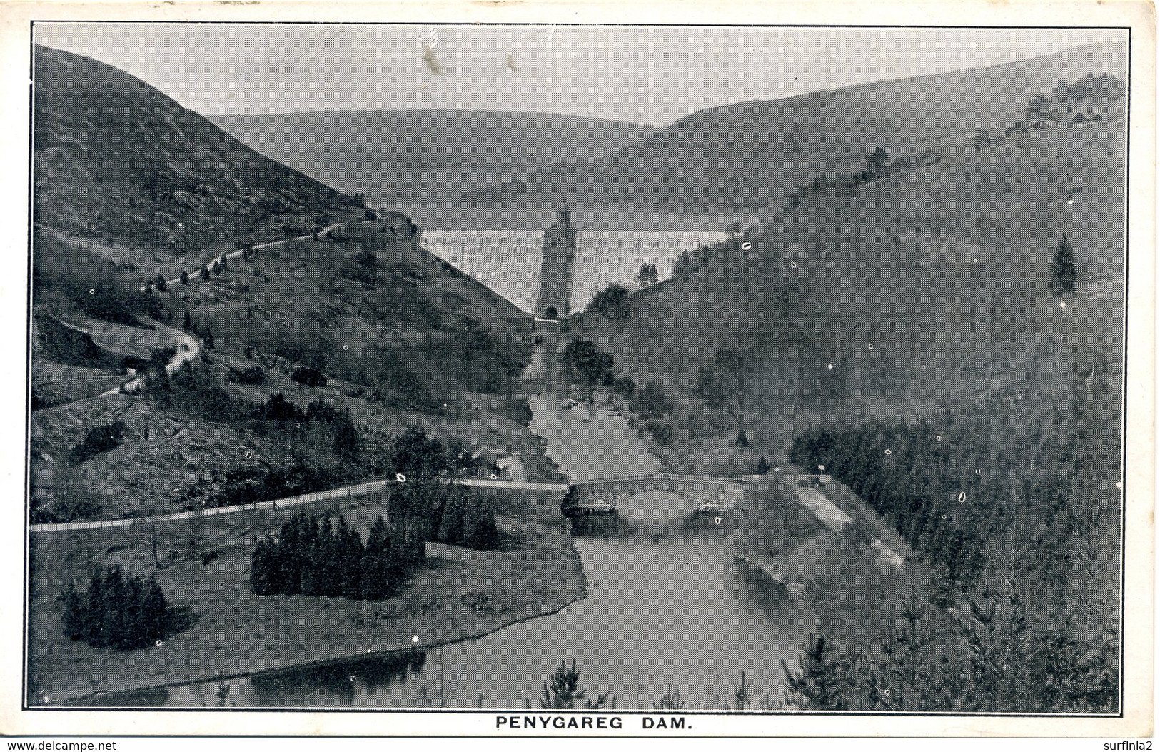 POWYS - RHAYADER - PENYGAREG DAM Pow103 - Radnorshire