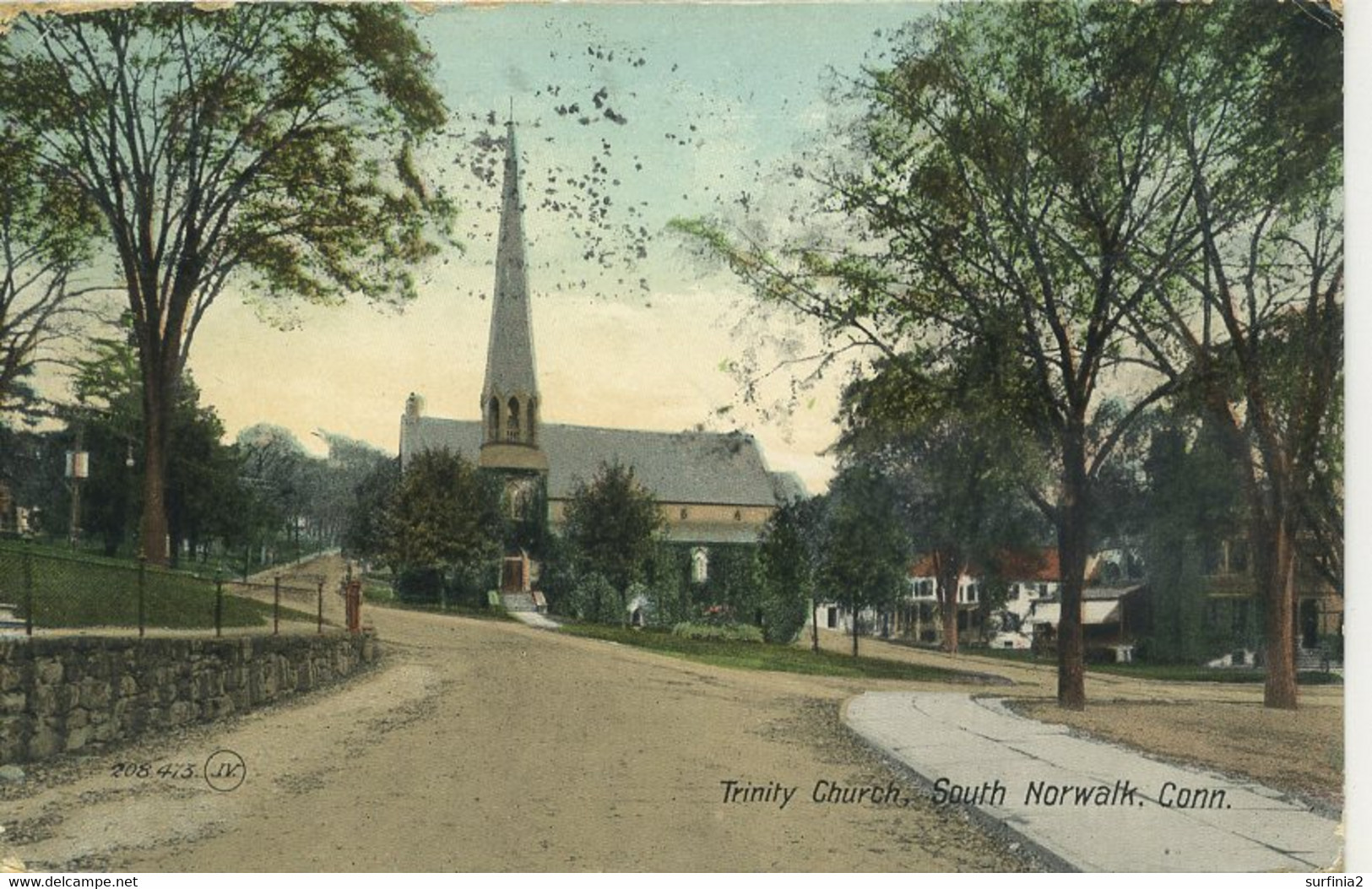 USA - CONNECTICUT - NORWALK - TRINITY CHURCH 190? - Norwalk