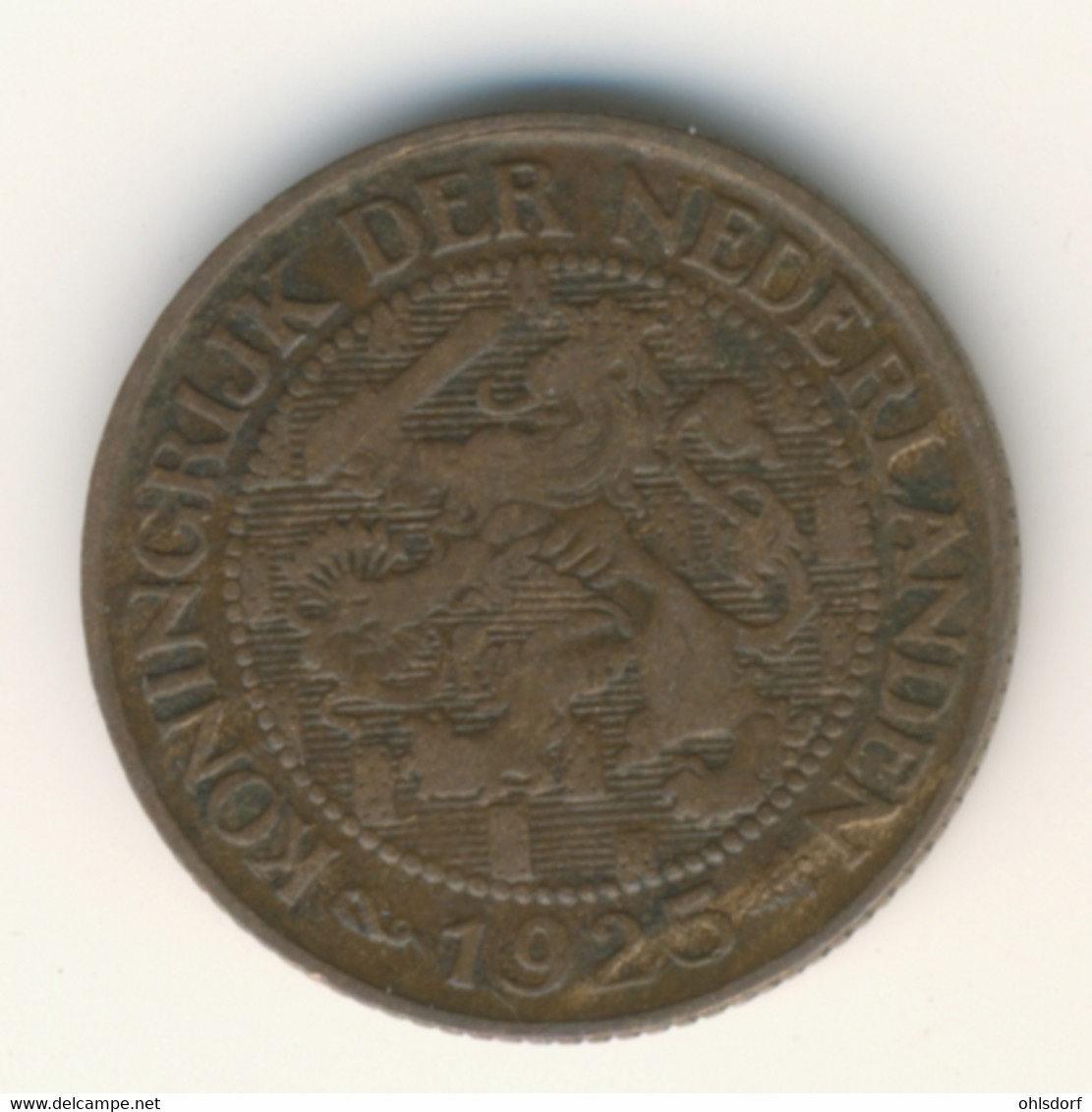 NEDERLAND 1925: 1 Cent, KM 152 - 1 Cent