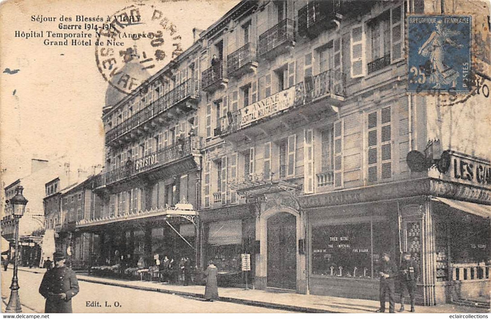 Vichy           03          Hôpital Temporaire Et Grand Hôtel De Nice     (voir Scan) - Vichy