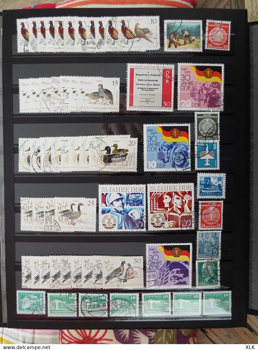 Allemagne 1976 - 1981 - Deutschland - Deutsches Reich - Blocs - Documents philatéliques - DDR - Bundespost - Bayern -