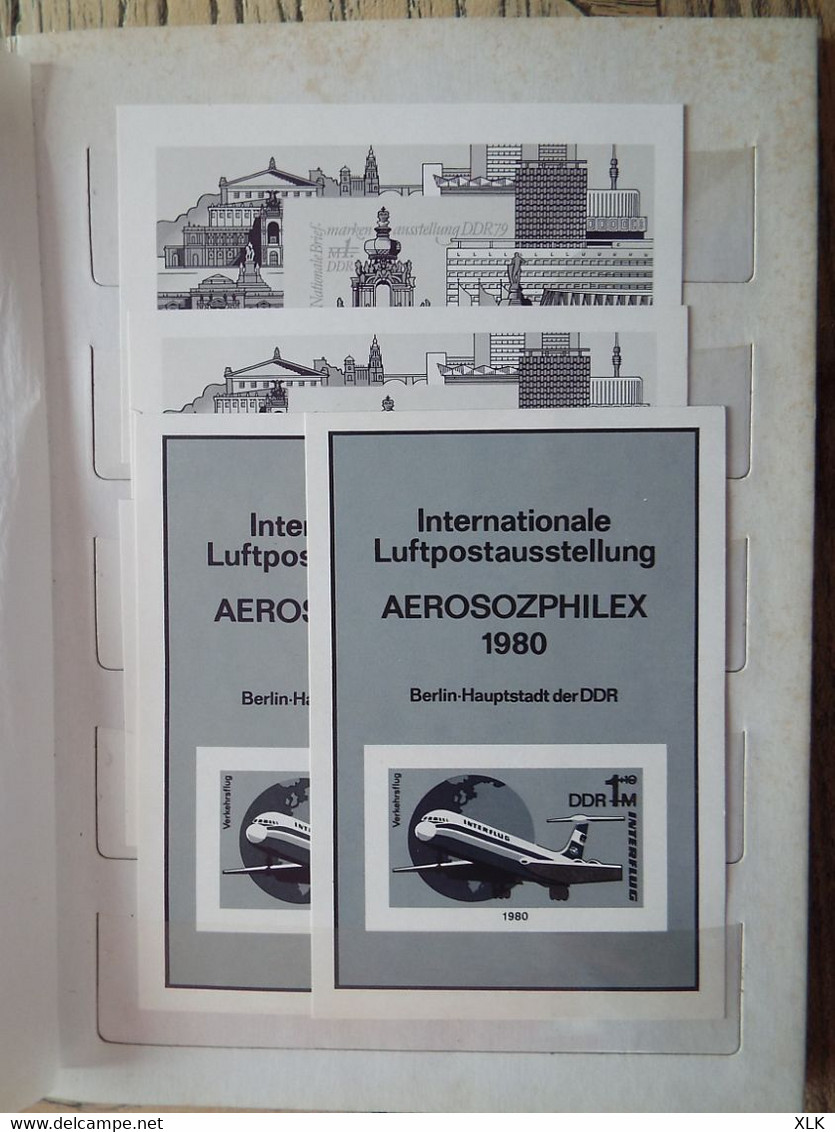 Allemagne 1976 - 1981 - Deutschland - Deutsches Reich - Blocs - Documents philatéliques - DDR - Bundespost - Bayern -