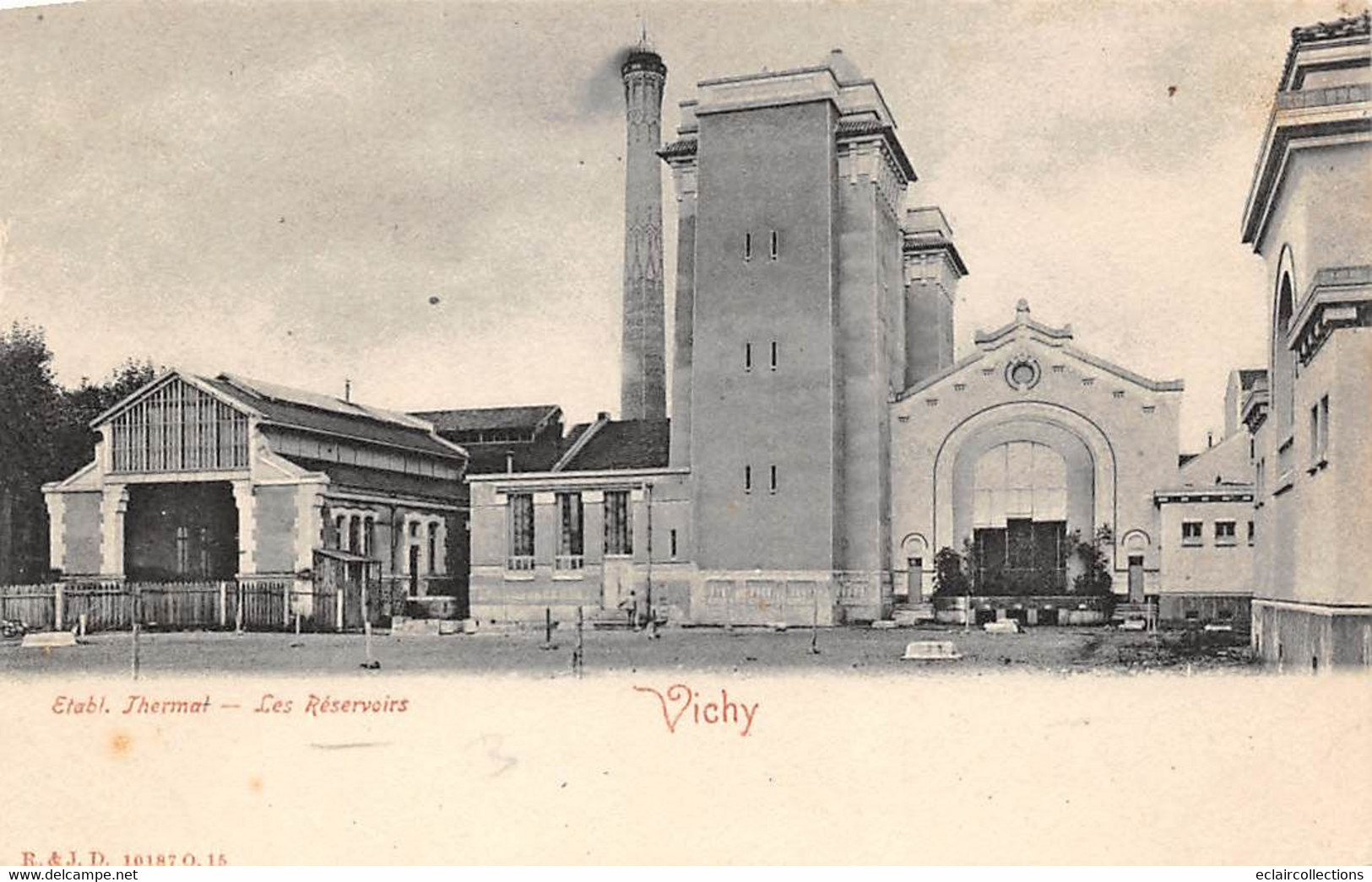 Vichy      03       Thermalisme. Les Réservoirs            (voir Scan) - Vichy