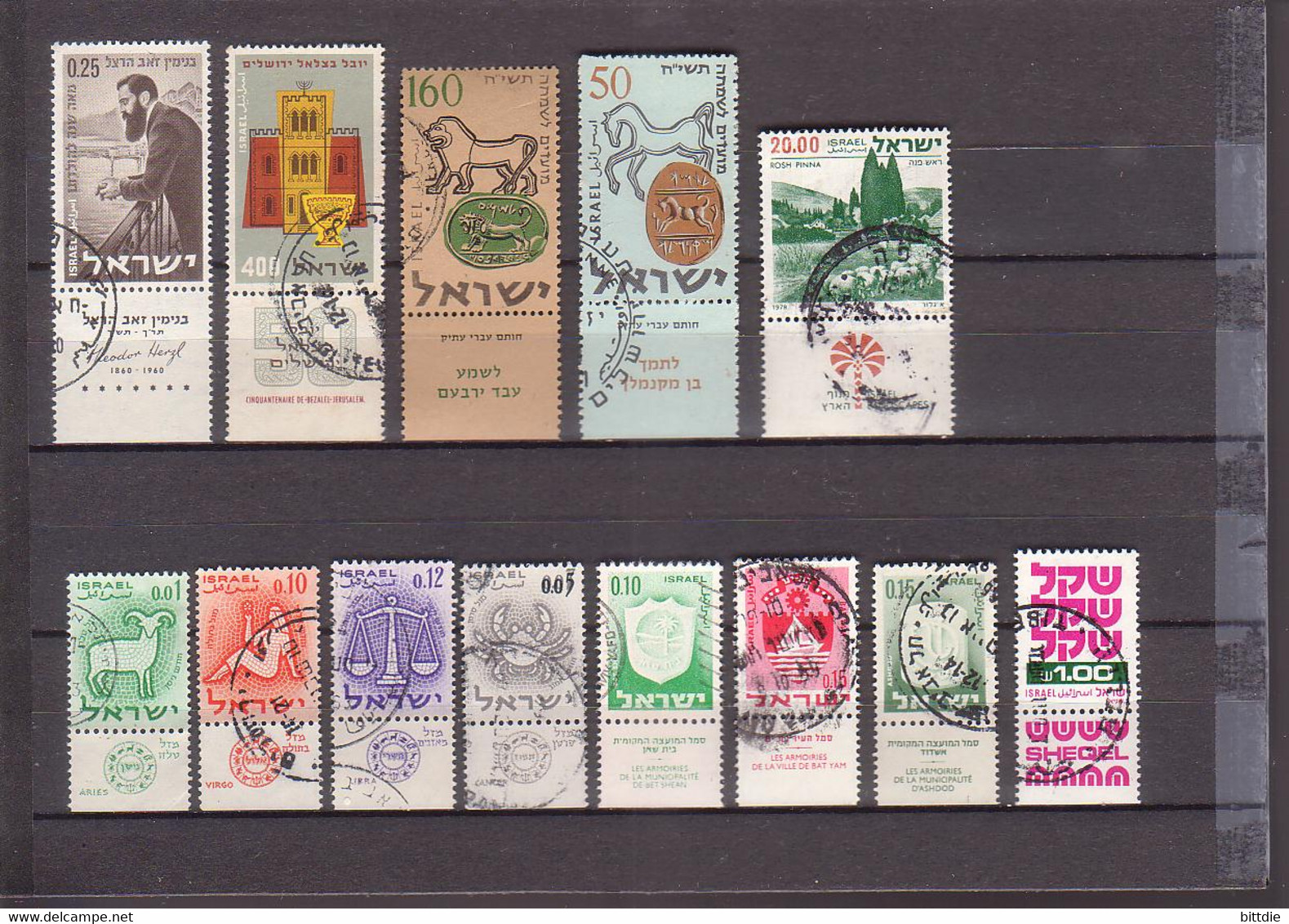 Israel-Lot VI , Gestempelt , O  (4979) - Collections, Lots & Series