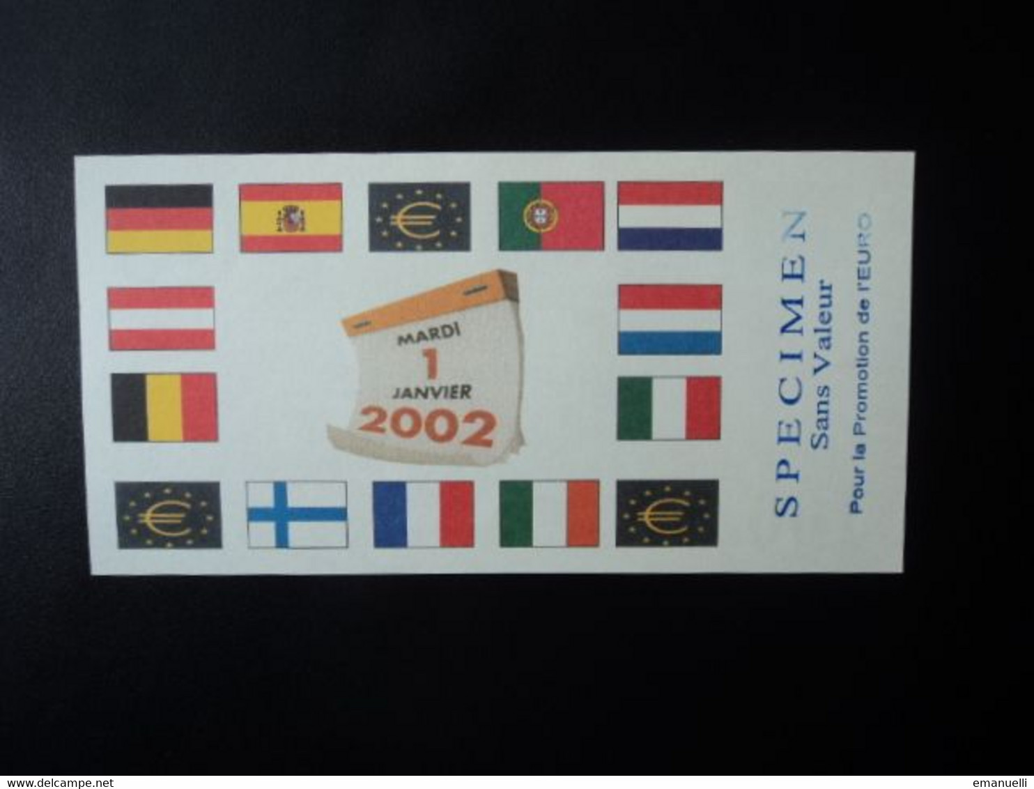 100 EURO SPECIMEN 1998   état NEUF * - Privatentwürfe
