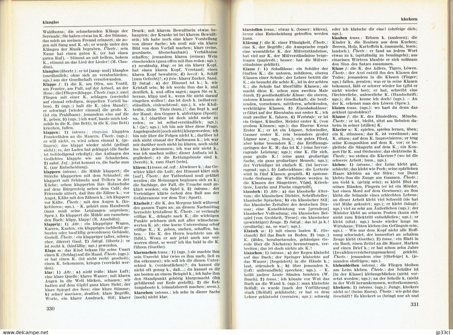 DER GROSSE DUDEN STILWÖRTERBUCH (Fünfte Auflage, 1963, 802 P.) - Dictionaries