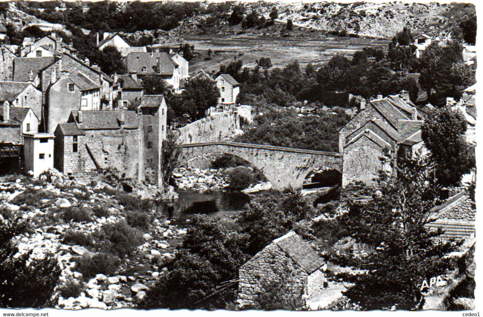 PONT DE MONTVERT  VUE GENERALE ET LE PONT DU TARN - Le Pont De Montvert